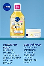 Набор женский - NIVEA Energy & Glow 2024 (cr/50ml + m/water/400ml) — фото N3