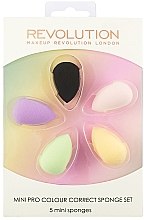 Парфумерія, косметика Набір спонжів для макіяжу - Makeup Revolution Mini Pro Colour Correct Sponge Set