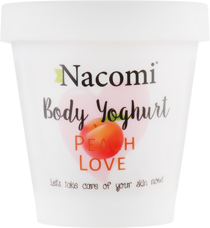 Йогурт для тела "Персик" - Nacomi Body Jogurt Peach Love — фото N1