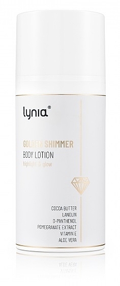 Бальзам для тела - Lynia Golden Shimmer Body Lotion — фото N1