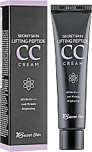 Парфумерія, косметика Пептидний СС-крем з ліфтинг-ефектом - Secret Skin Lifting Peptide CC Cream SPF50+