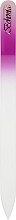 Пилочка кришталева для нігтів 08-1552, 155мм, фіолетова - SPL — фото N1