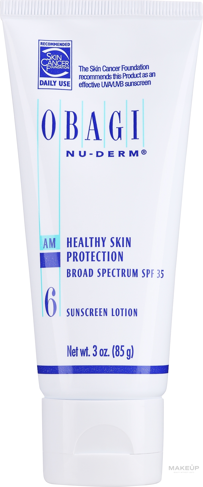 Солнцезащитный крем для лица SPF 35 - Obagi Medical Nu-Derm Healthy Skin Protection SPF 35 — фото 85g