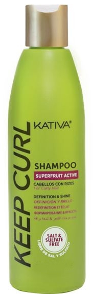 Шампунь для в'юнкого волосся  - Kativa Keep Curl Shampoo