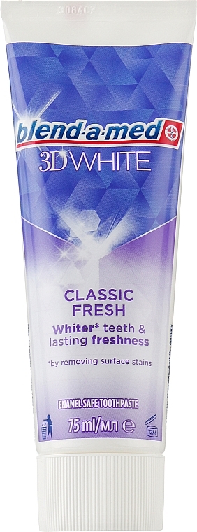 Зубная паста "Трехмерное отбеливание" - Blend-A-Med 3D White Toothpaste
