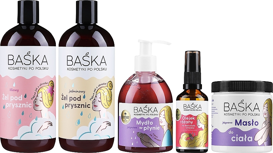 Набір для тіла і волосся, 5 продуктів - Baska — фото N2
