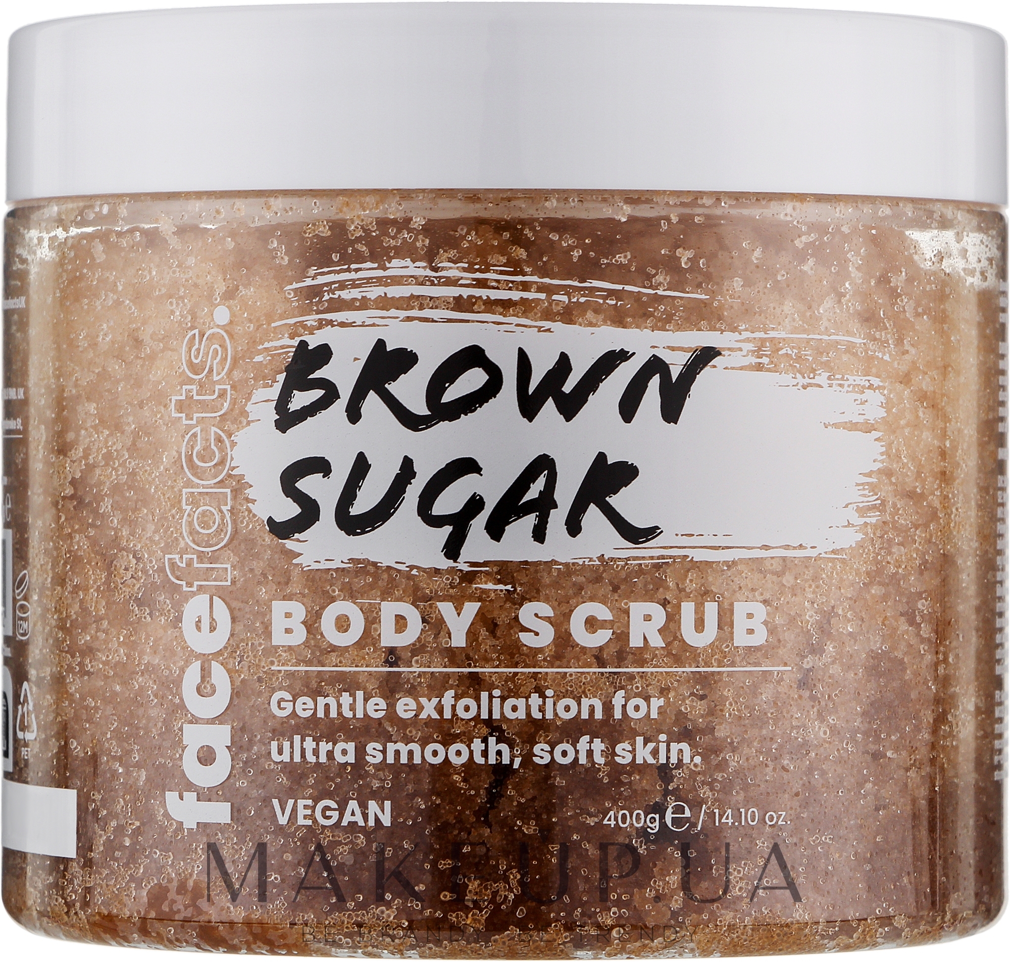 Скраб для тела "Коричневый сахар" - Face Facts Body Scrubs Brown Sugar — фото 400g