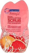 Духи, Парфюмерия, косметика Скраб для лица "Розовый грейпфрут" - Freeman Feeling Beautiful Facial Exfoliating Scrub (мини)