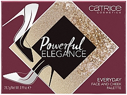 Духи, Парфюмерия, косметика Палетка для макияжа - Catrice Powerful Elegance Everyday Face And Cheek Palette