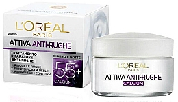 Антивозрастной крем для лица - L'Oreal Paris Age Expert 55+ Calcium Day & Night Cream — фото N1