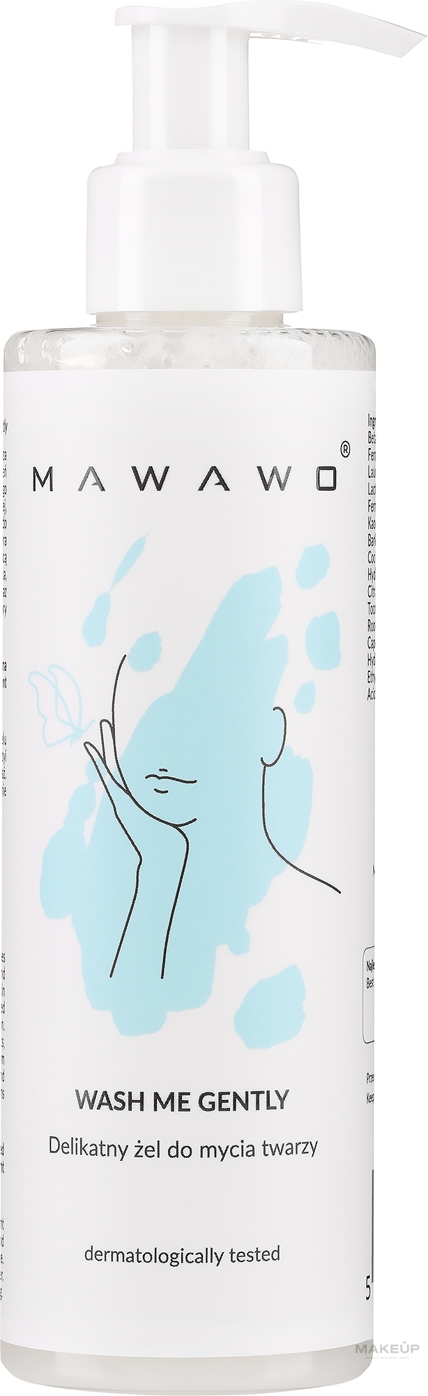 Гель для вмивання обличчя - Mawawo Wash Me Gently — фото 200ml