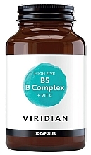 Парфумерія, косметика Вітаміни групи B - Viridian High Five B5 Complex + Vit C