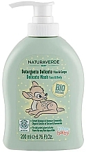 Рідке дитяче мило - Naturaverde Baby Bio Delicate Wash Face & Body — фото N1