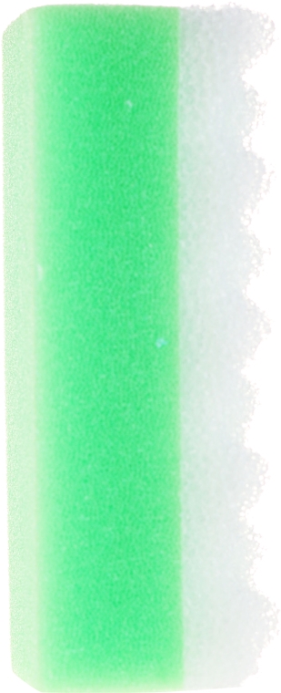 Губка для душу "SPA" 6015, біло-зелена - Donegal — фото N1