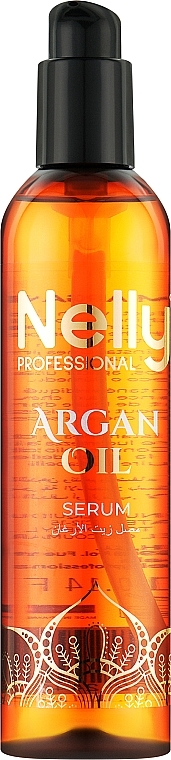 УЦІНКА Сироватка для волосся "Argan Oil" - Nelly Professional Gold 24K Serum * — фото N1