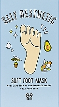 Смягчающая маска для ног - G9Skin Self Aesthetic Soft Foot Mask — фото N2