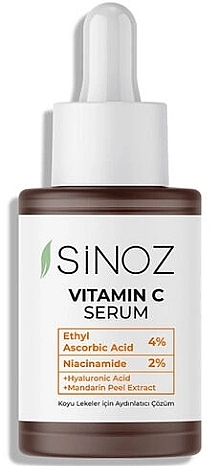 Сироватка для обличчя з вітаміном С - Sinoz Vitamin C Serum — фото N1