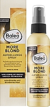 Освітлювальний спрей для світлого волосся "More Blond" - Balea Brightening Spray — фото N2