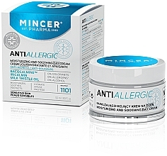 Парфумерія, косметика Зволожуючий крем для обличчя від почервонінь - Mincer Pharma Anti Allergic 1101 Face Cream