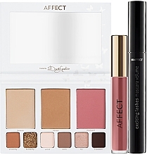 Набір - Affect Cosmetics Passion Moments Beauty Set 01 (palette+lipstack/4ml+mascara/12ml) — фото N1