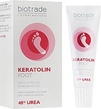 Гель с 40% мочевины против огрубелостей и для ухода за ногтями с кератолитическим действием - Biotrade Keratolin Foot Exfoliating Gel — фото N2