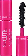 Духи, Парфюмерия, косметика Тушь для ресниц - Golden Rose So Cute Full Body Volume Length & Curl Mascara