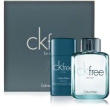 Парфумерія, косметика Calvin Klein CK Free - Набір (edt 100ml + deo-stick 75ml)