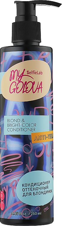 Кондиционер оттеночный для блондинок My Golova - Selfielab Hair Care