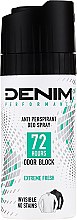 Духи, Парфюмерия, косметика Спрей-дезодорант - Denim Deo Extreme Fresh