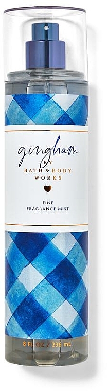 Парфюмированный мист для тела - Bath and Body Works Gingham Fine Fragrance Mist — фото N1