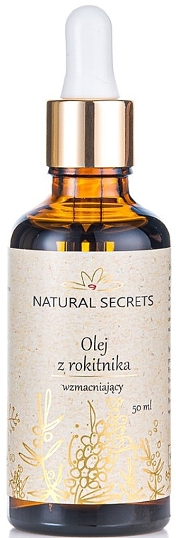 Олія обліпихи - Natural Secrets Seabuckthorn Oil — фото N1