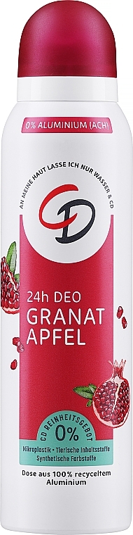 Дезодорант-антиперспирант "Гранат" - CD Fresh Deo Pomegranate
