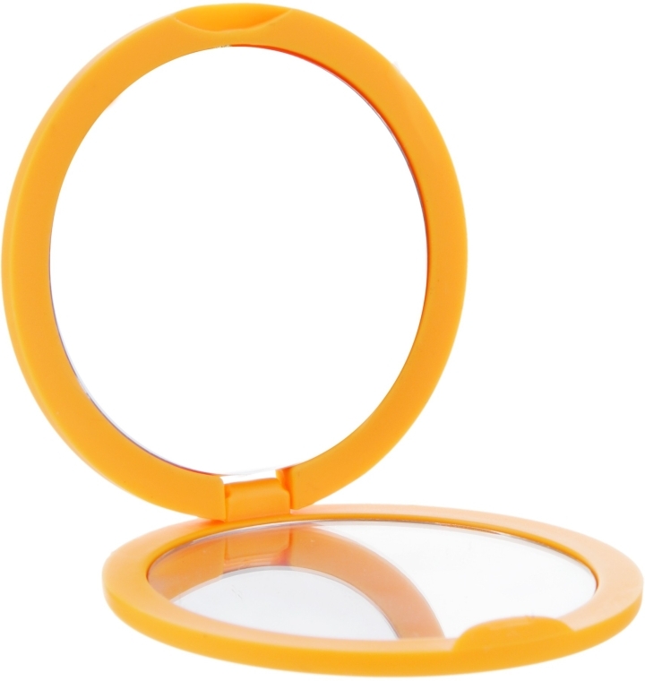 Зеркало косметическое круглое, 85543, оранжевое - Top Choice — фото N1