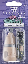 Ароматизатор подвесной "Hawaii Relax" - Fresh Way Wood — фото N1