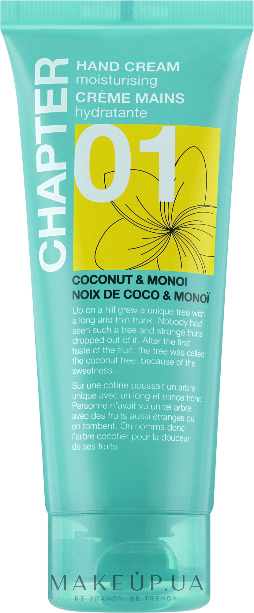 Крем для рук "Кокос і моної" - Chapter 01 Coconut & Monoi Hand Cream — фото 100ml