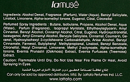 Lattafa Perfumes La Muse History - Набор (edp/100ml + deo/50ml) — фото N3
