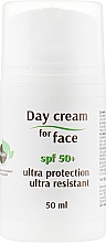 Крем для обличчя з SPF50 - H2Organic Day Cream SPF50 — фото N1