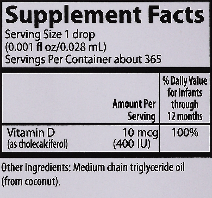 Витамин D3 - Carlson Labs Baby's Super Daily D3 — фото N4