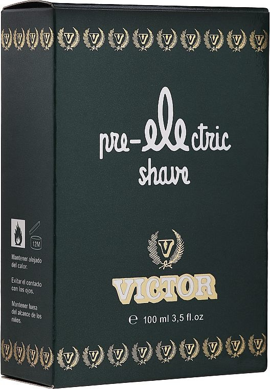 Victor Pre Electric After Shave - Парфюмированный лосьон — фото N2
