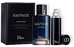 Парфумерія, косметика Dior Sauvage Gift Set - Набір (edt 100ml + edt/mini 10ml)