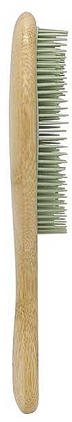 Расческа для волос бамбуковая, овальная - Beter Bamboo Detangling Brush — фото N4