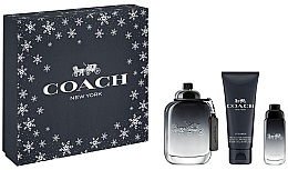 Парфумерія, косметика Coach For Men - Набір (edt/100ml + edt/mini/15ml + sh/gel/100ml)