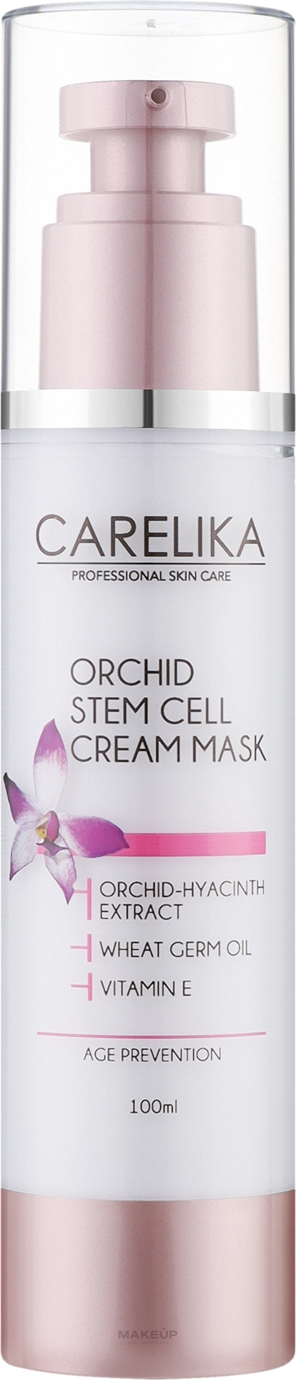 Маска для обличчя - Carelika Orchid Stem Cell Cream Mask — фото 100ml