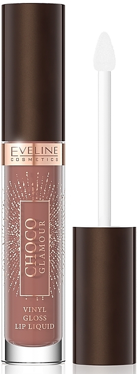 Блеск для губ - Eveline Cosmetics Choco Glamour Vinyl Gloss Lip Liquid