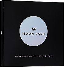 Парфумерія, косметика Набір - Moon Lash Kit Magnetic 005 New Moon (eyelashes/1pcs + clip + eye/liner/5ml)