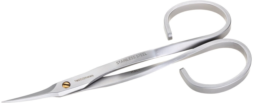 Ножницы для кутикулы 3004-R - Tweezerman Stainless Steel Cuticle Scissors — фото N1