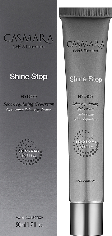 Гель-крем для жирной кожи - Casmara Shine Stop Hydro Sebo-regulating Gel-cream — фото N1