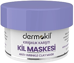 Глиняная маска для лица против морщин - Dermokil Anti-Wrinkle Clay Mask — фото N1