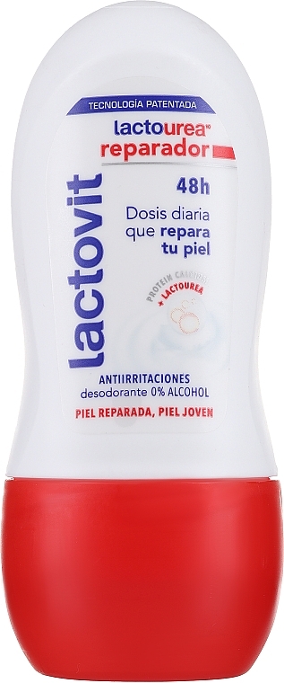 Кульковий дезодорант - Lactovit Deo Roll-On Lactourea — фото N1