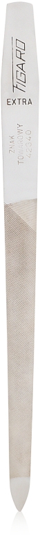 Пилочка для ногтей Figaro с металлической насечкой 9828, 16см - SPL Nail File Figaro — фото N1